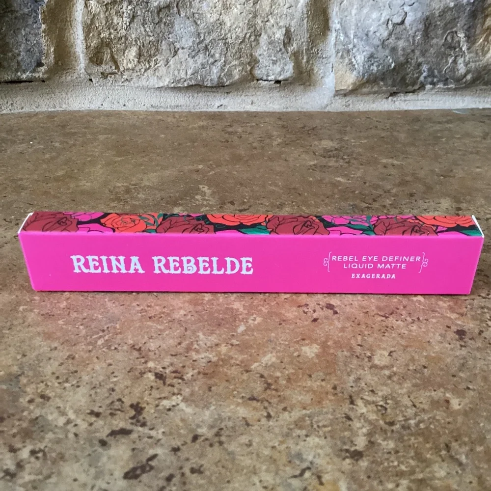 Reina Rebelde Rebel Eye Definer‎ Liquid Matte Eyeliner Black Exagerada NIB